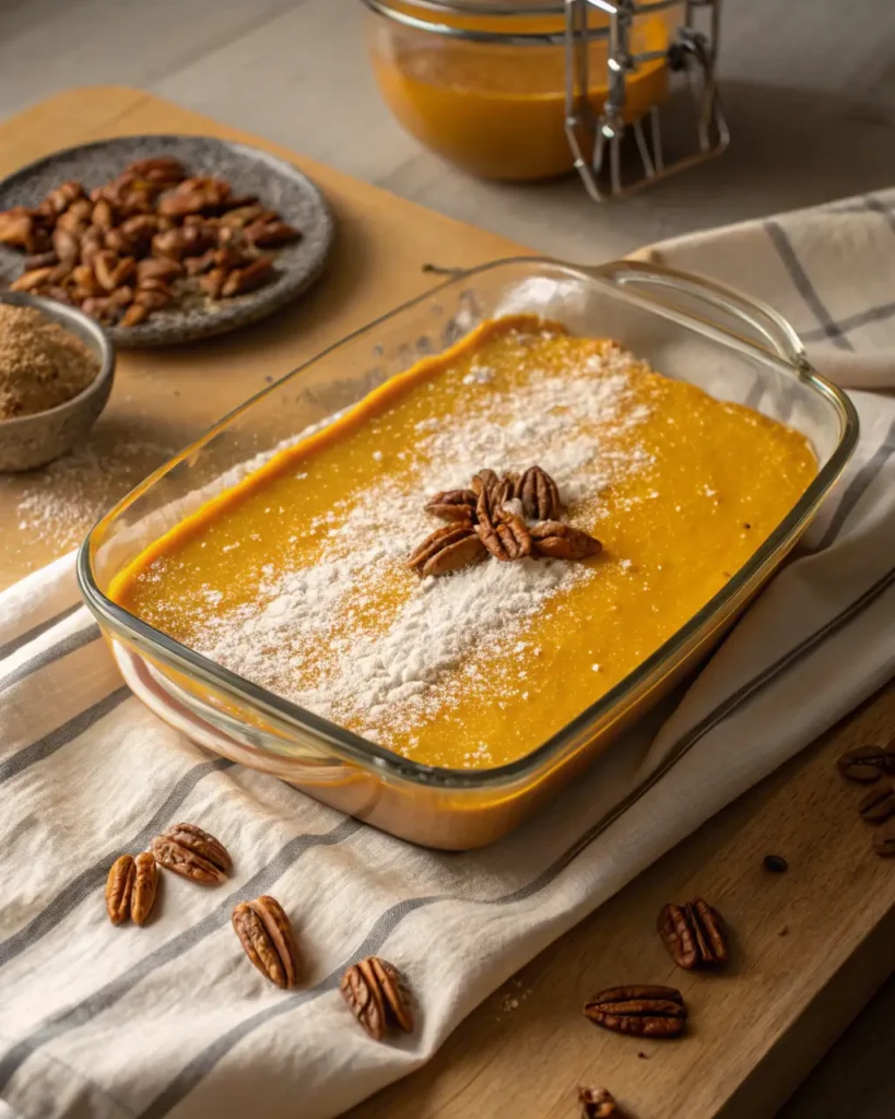 Pumpkin crunch recipe