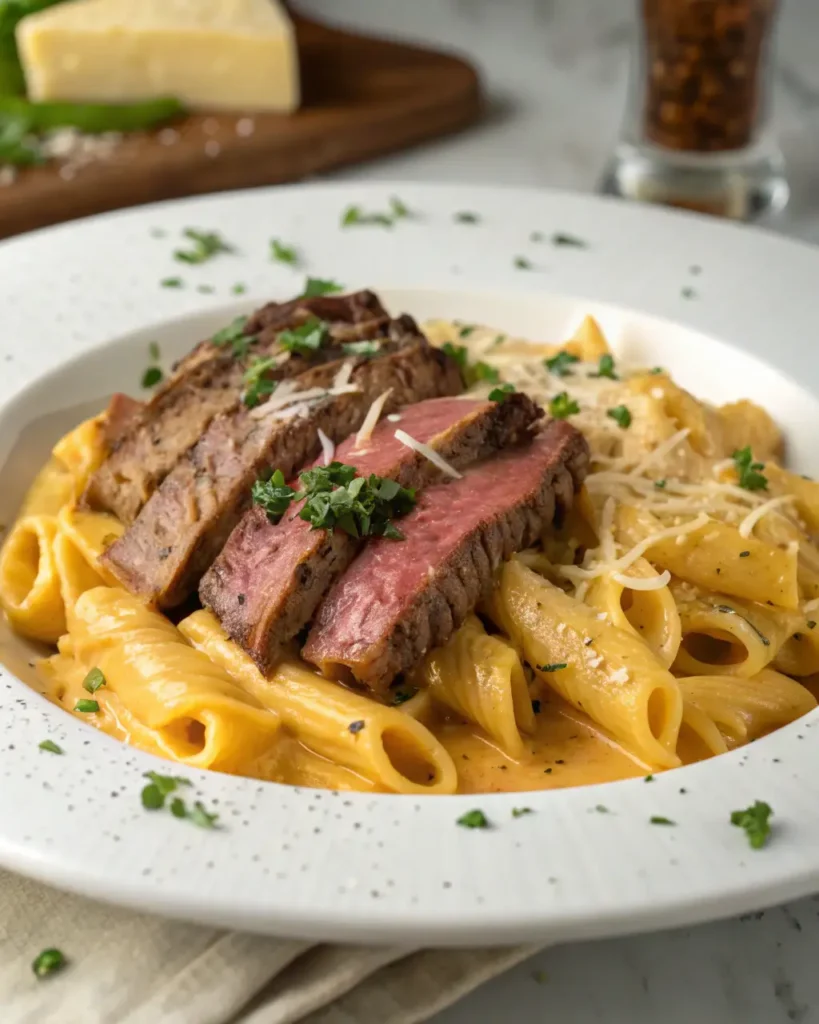 steak and pasta recipes