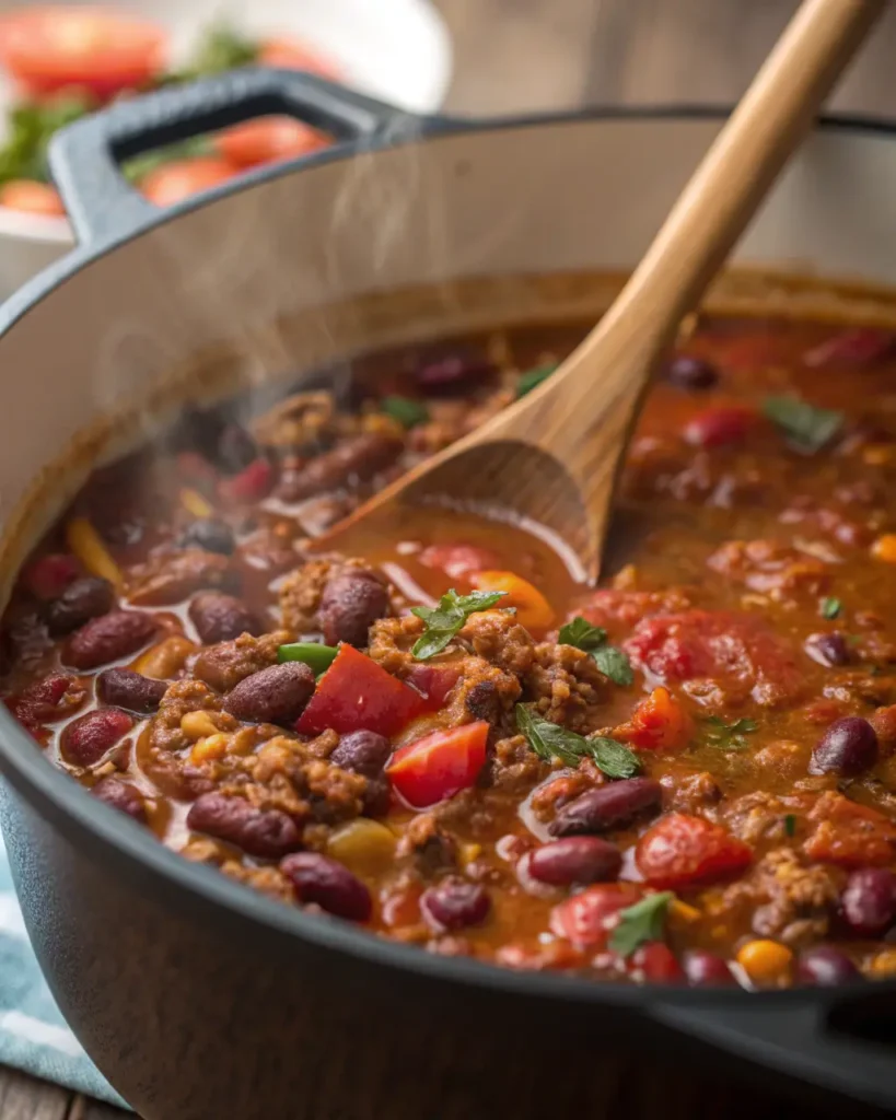 ground beef chili
