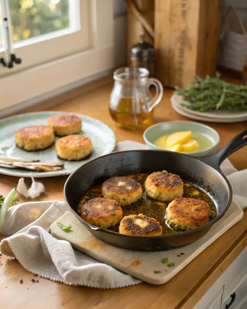 Salmon cakes recipe