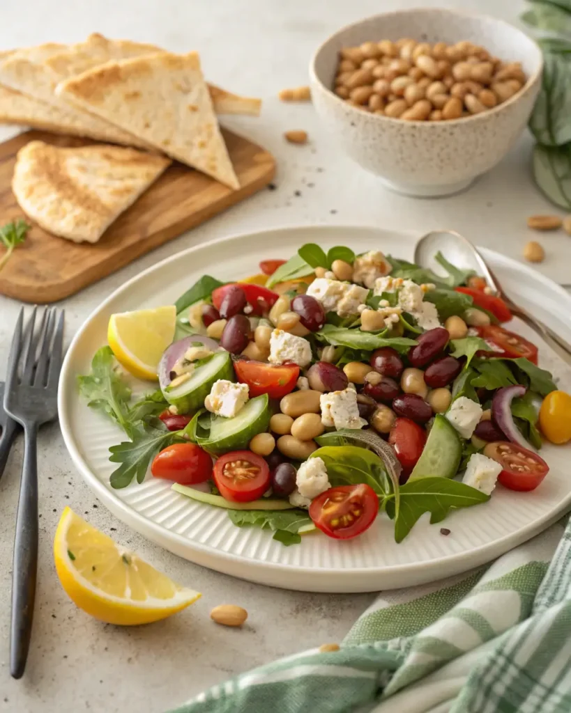 dense bean salad