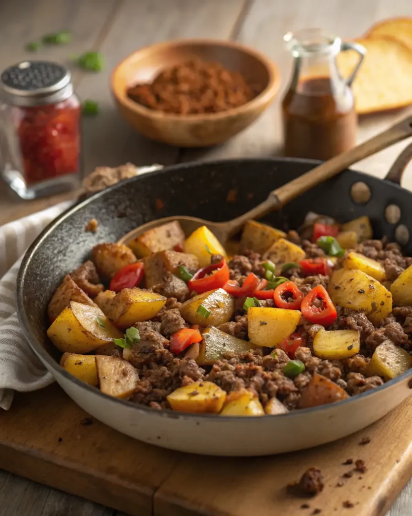 ground meat and potato recipes