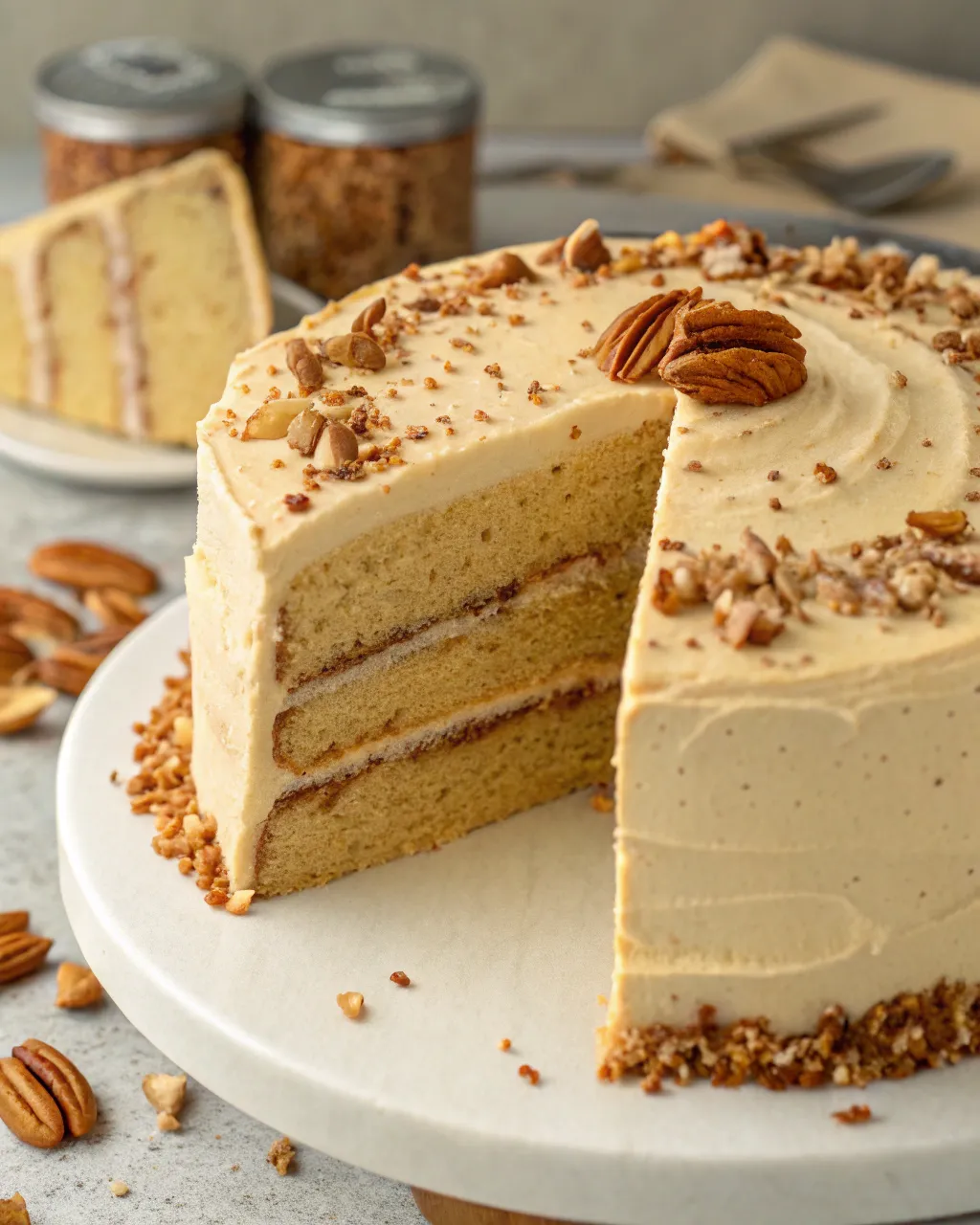 butter pecan cake