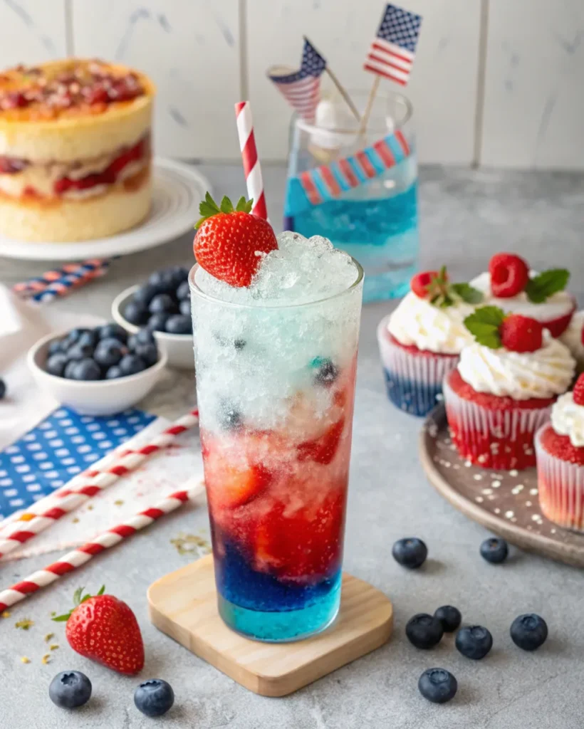 Kid-Friendly Patriotic Punch