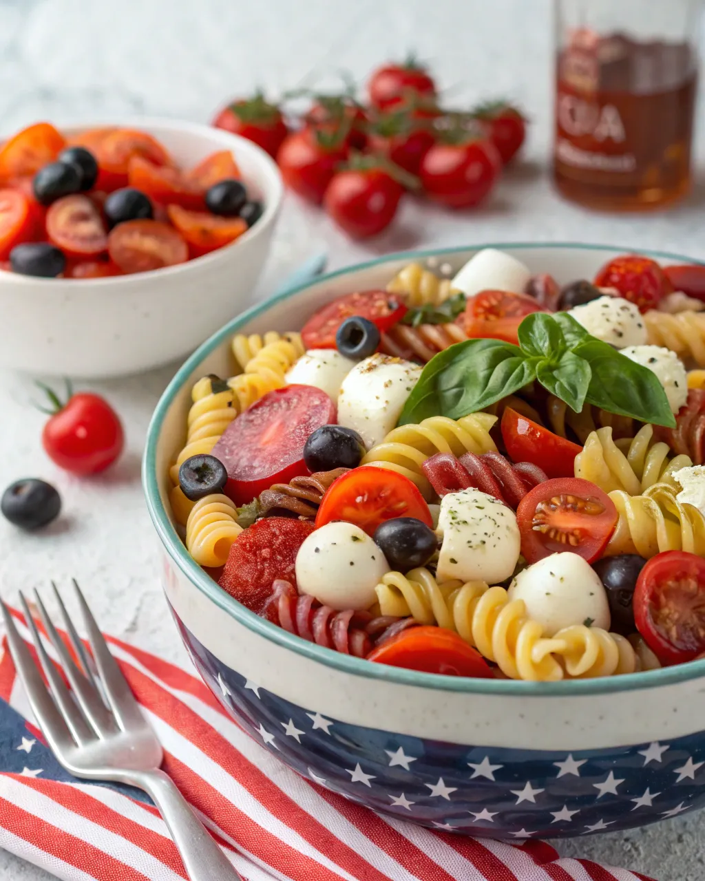 4th of July Pasta Salad