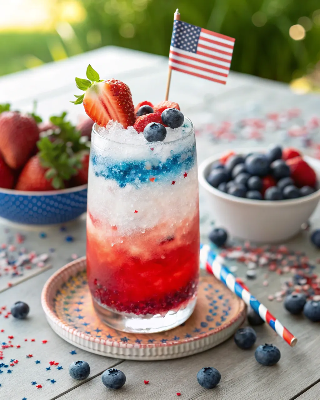 Kid-Friendly Patriotic Punch
