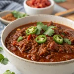 No Bean Chili