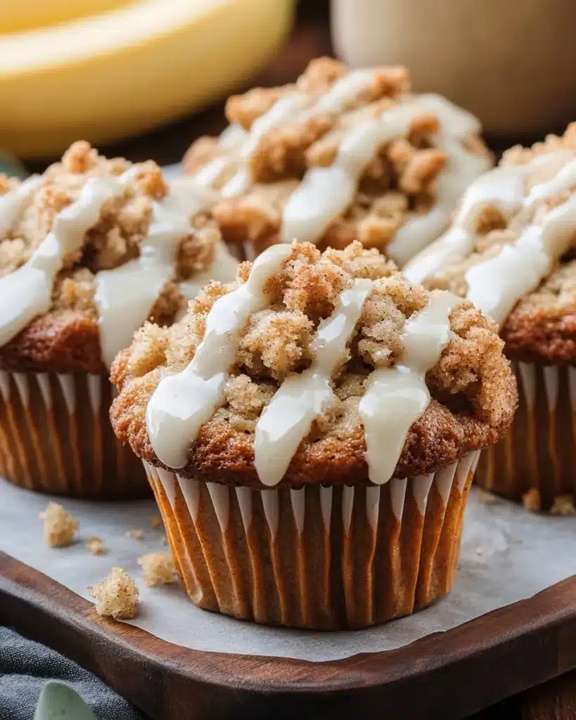 Banana Crumb Muffins