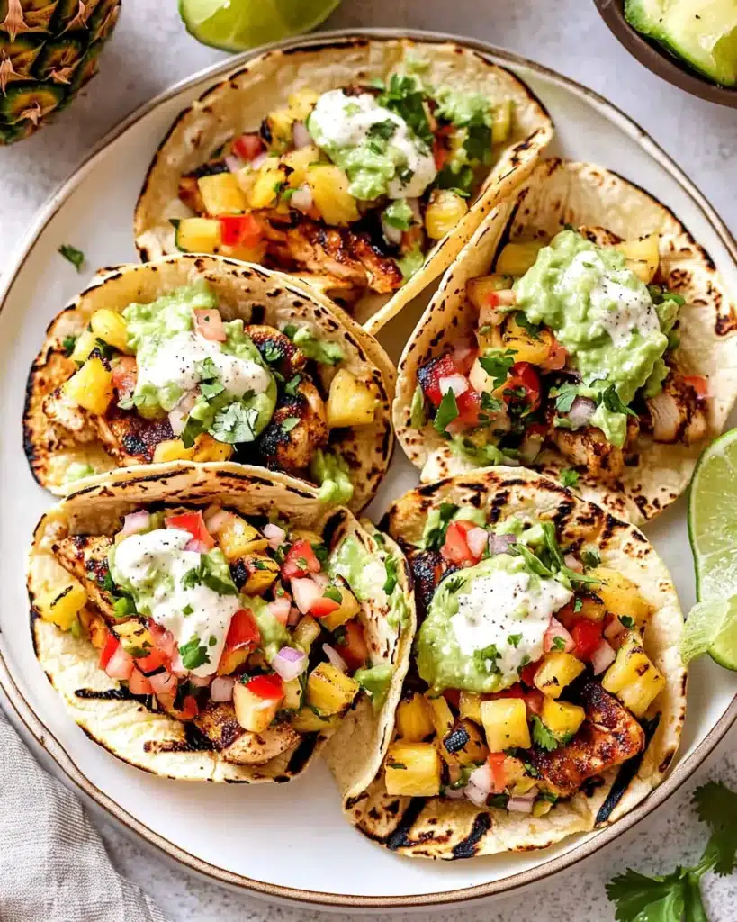 Chili Lime Chicken Tacos