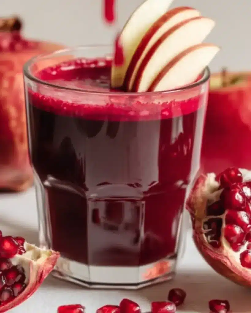 Cranberry Glow Beetroot Apple and Pomegranate Blast