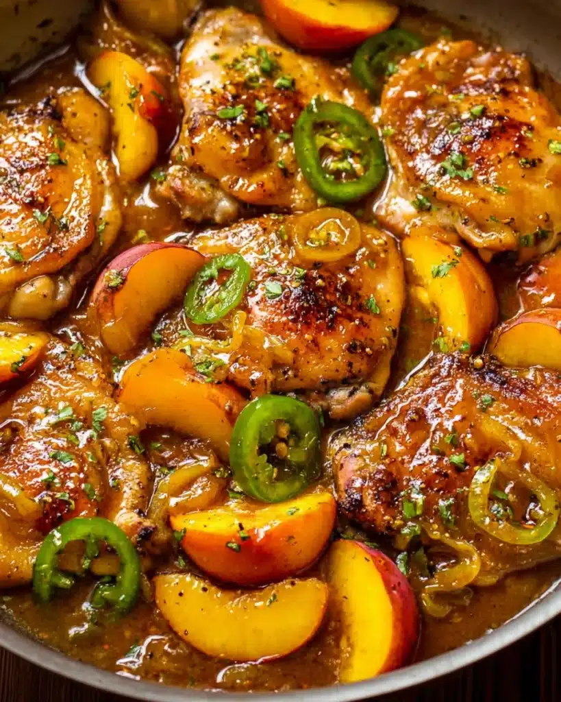 Jalapeno Peach Chicken Recipe